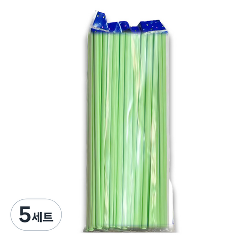 마다꾸미 요술 매직 파티 벌룬 막대풍선 100p 세트, 파스텔그린, 5세트
