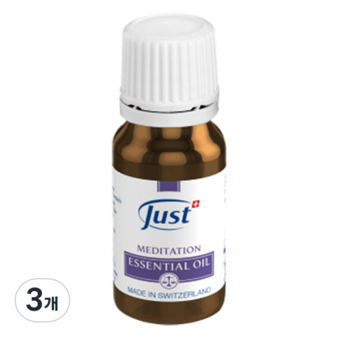 유스트 메디테이션 오일, 10ml, 3개