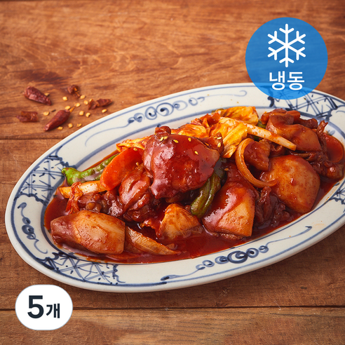몽미당 마라 닭갈비 (냉동), 500g, 5개