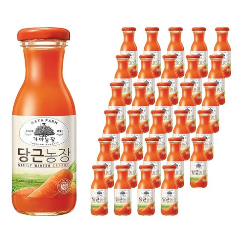 가야농장 당근농장, 180ml, 36개