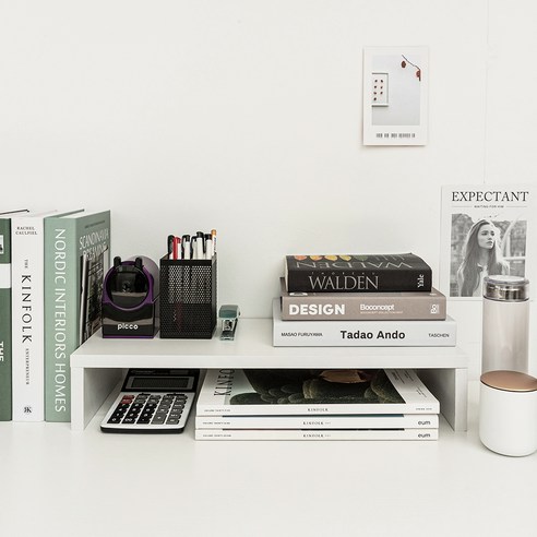 구스페리 데스크 우드 모니터 받침대: 책상 공간 확보, 목 편안함, 현대적 디자인