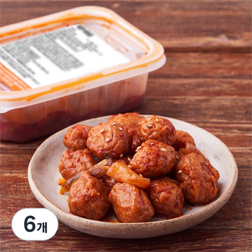 더반찬 매콤어묵볶음, 150g, 6개