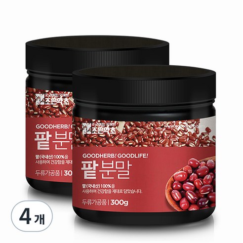 조은약초 팥 분말, 300g, 4개