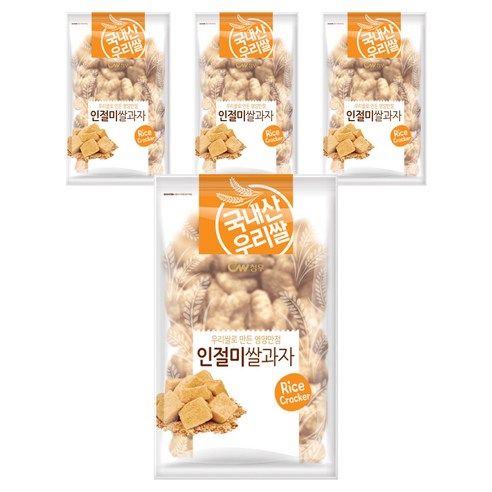 청우 인절미 쌀과자, 280g, 4개