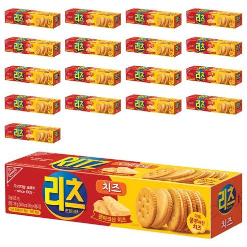 리츠 샌드위치 크래커, 96g, 18개