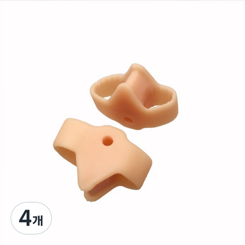 나음다름 이중 링 발가락 스킨 2p, 4개