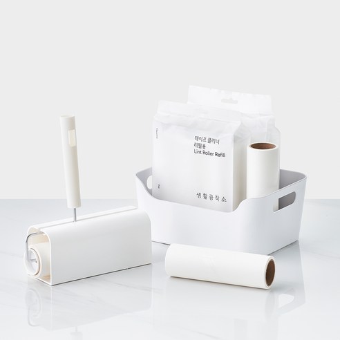 TAPE CLEANER 可撕式黏毛器 地板清潔工具 地板清潔產品 捲筒清潔器 清潔膠帶 灰塵 狗毛脫毛 生活工作所 粘毛器補充裝