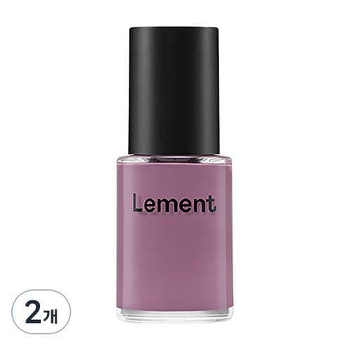 르멘트 컬러 네일, 09 페일 푸시아, 14ml, 2개