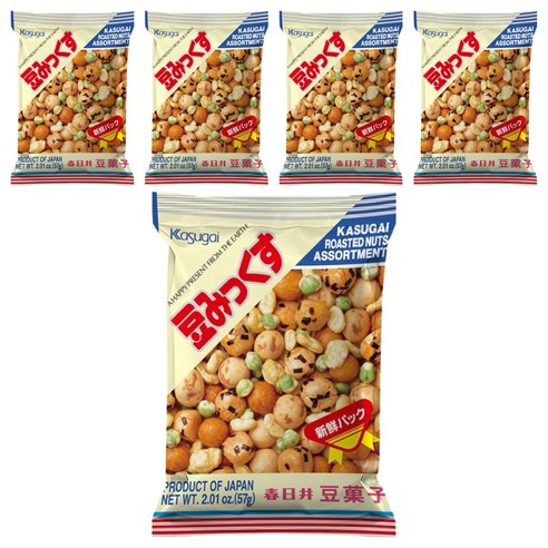 카슈가이 마메믹스 과자, 57g, 5개