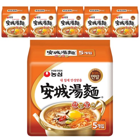 농심 안성탕면 125g, 30개
