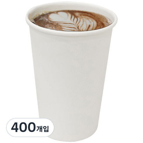 워너버커피 테이크아웃 종이컵 360ml, 400개