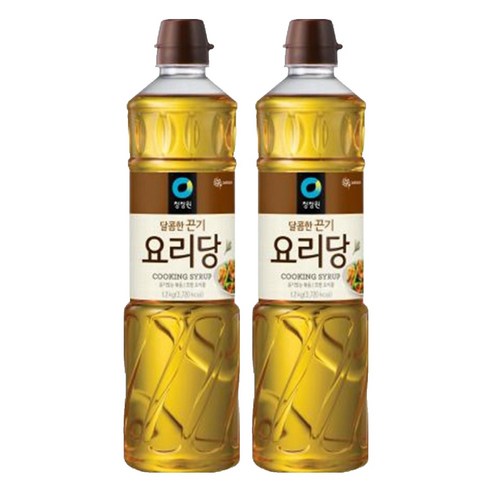 청정원 달콤한 끈기 요리당, 1.2kg, 2개