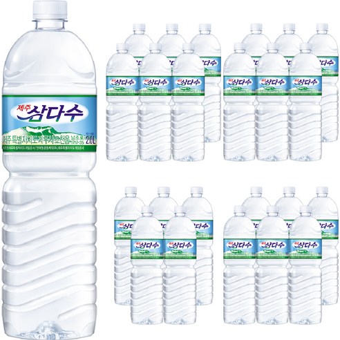 제주삼다수, 2L, 24개