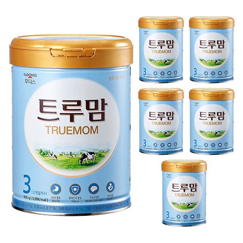 일동후디스 트루맘 분유 3단계, 800g, 6개