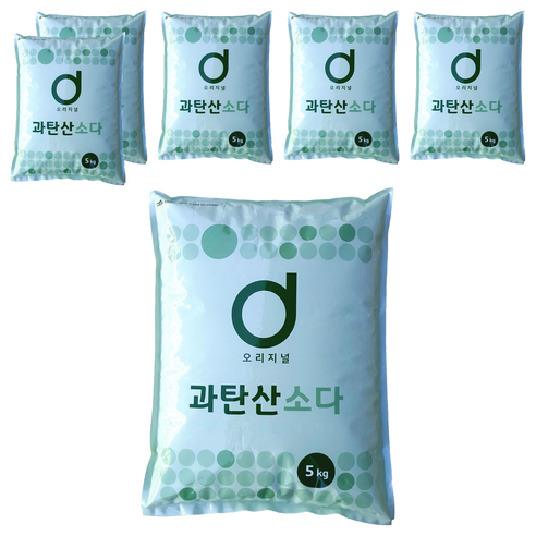 오리지널 과탄산소다, 5kg, 6개