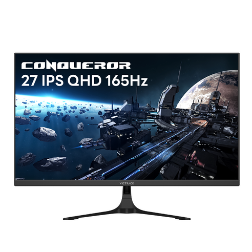 빅트랙 컨커러 68.58cm QHD 165Hz Fast IPS 1ms 게이밍 모니터 블랙, 27FM16501Q(무결점)