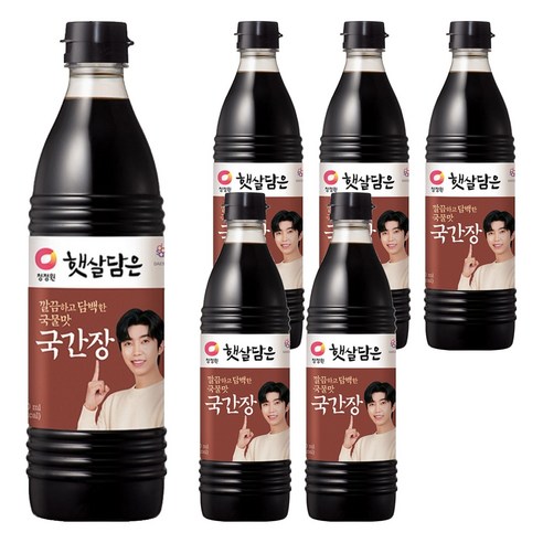 햇살담은 국간장, 840ml, 6개