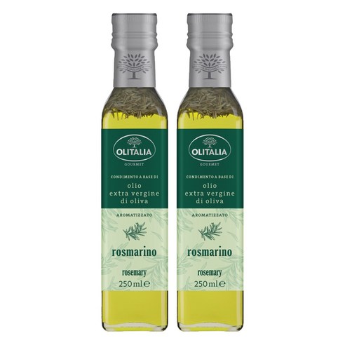 올리타리아 로즈마리 엑스트라버진 올리브유, 250ml, 2개