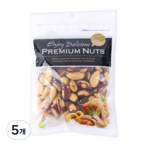 다람쥐스토리 브라질너트, 300g, 5개