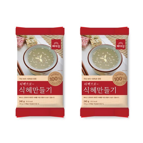 배대감 식혜만들기, 240g, 2개