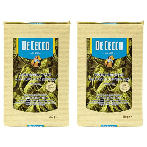데체코 페투치네 시금치, 2개, 250g