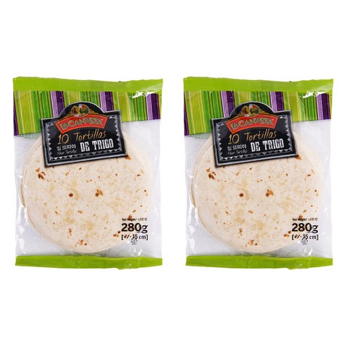 라카나스타 밀 또띠아 15cm, 280g, 2개