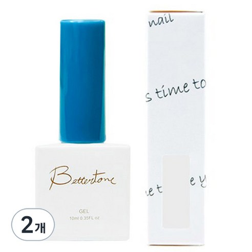 아이빛 베러톤 하드 클리어 껌젤, 10ml, 2개