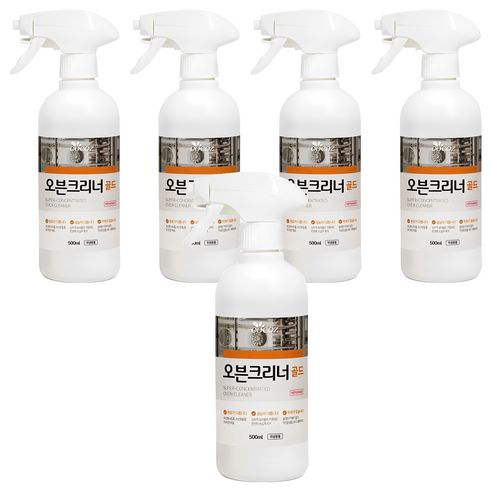 코코즈 오븐크리너 골드, 500ml, 5개