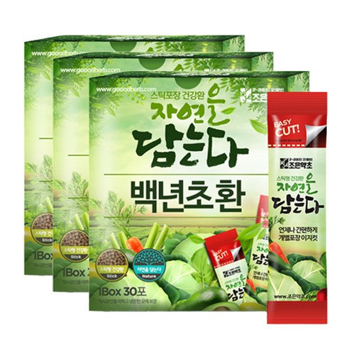 조은약초 백년초환 스틱, 3g, 90개입