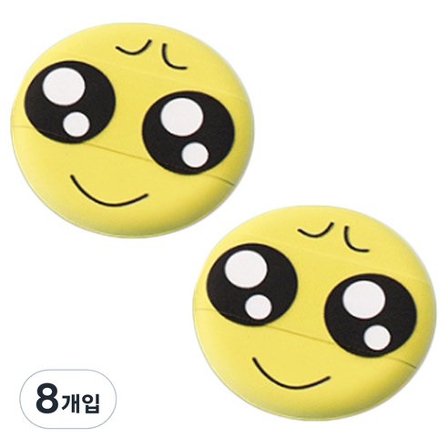 뷰티팝 스마일 에어 쿠션 퍼프, 01, 8개입