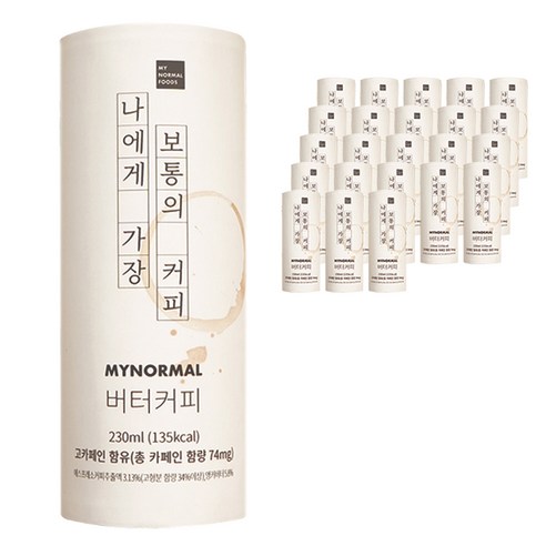 마이노멀 방탄커피, 230ml, 1개입, 24개
