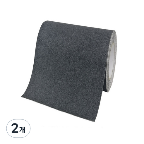 그루터기친구 6논슬립테이프 검정 15cm x 10m, 2개