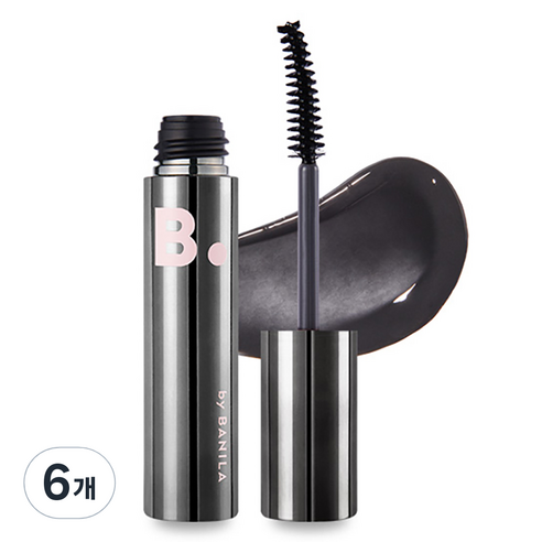 바닐라코 아이래쉬 트리트먼트 블랙 세럼, 6.5g, 6개