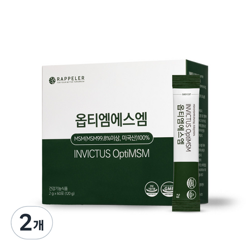 라플레 옵티 엠에스엠 60p, 120g, 2개