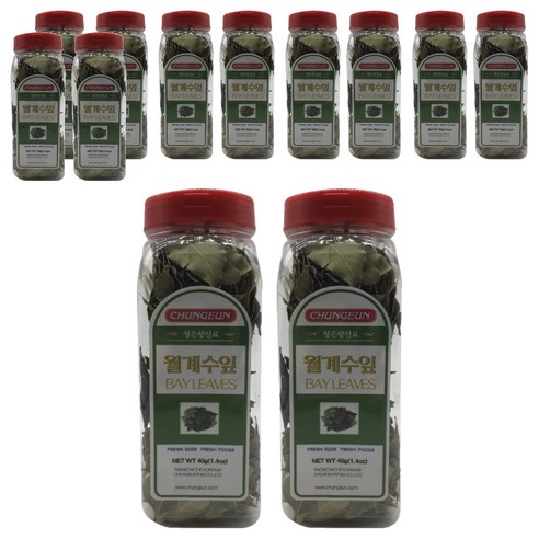 청은 월계수잎, 40g, 12개