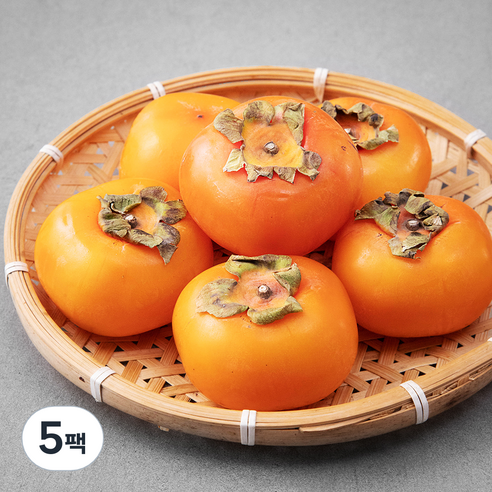 새벽경매 부드러운 반시 감, 700g(5~6입), 5팩