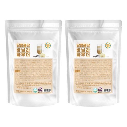 달콤퐁당 바닐라 파우더, 500g, 1개입, 2개