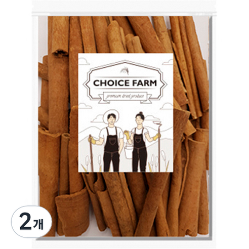 초이스팜 시나몬 스틱, 500g, 2개
