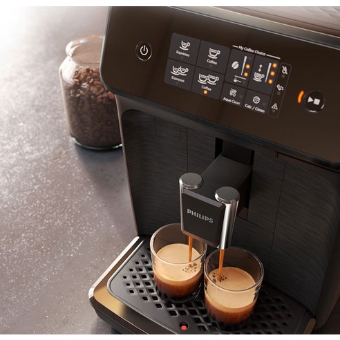 집에서 바리스타 수준의 커피를 즐기는 필립스 1200 시리즈 전자동 에스프레소 커피 머신