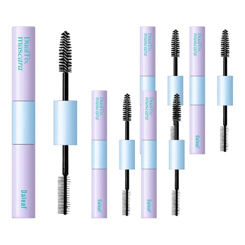 달리프 글램 듀얼 픽스 헤어 마스카라 10ml, 혼합색상, 5개