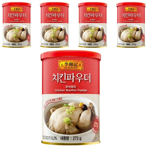 이금기 치킨 파우더, 273g, 5개