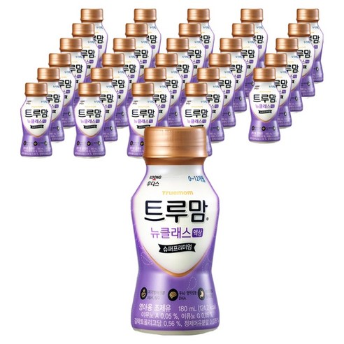 일동후디스 트루맘 뉴클래스 액상분유 1단계 180ml, 48개