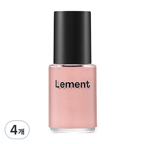 르멘트 컬러 네일, 17 멜로우 크림 코랄, 14ml, 4개