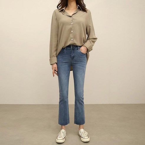 마이시즌 스판폭발부츠컷청바지