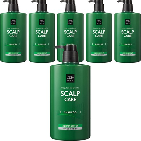 미쟝센 스칼프케어 샴푸, 1000ml, 6개