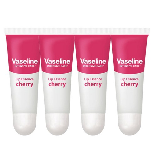바세린 인텐시브 케어 립 에센스, 체리, 4개