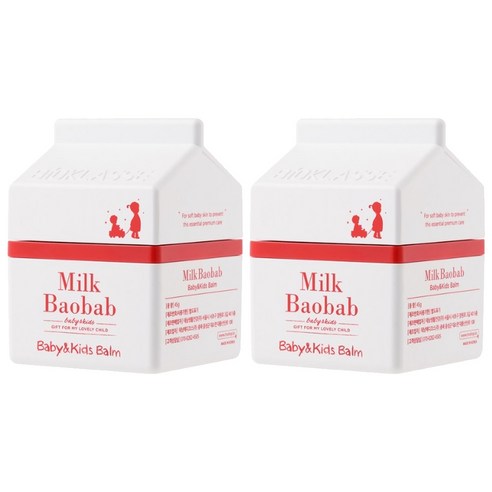 밀크바오밥 베이비 & 키즈 밤, 45g, 2개