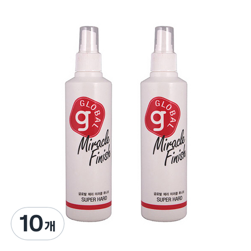 새한 글로발 체리 미러클 휘니쉬 헤어스프레이, 240ml, 10개