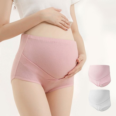 에델린 임산부 프리미엄 하이웨스트 순면 팬티 2개세트