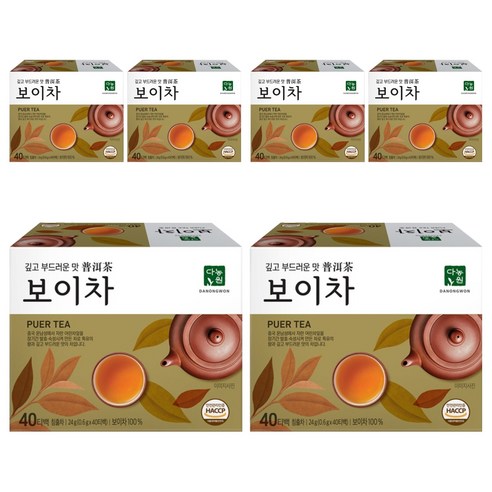 다농원 보이차, 0.6g, 1개입, 244개